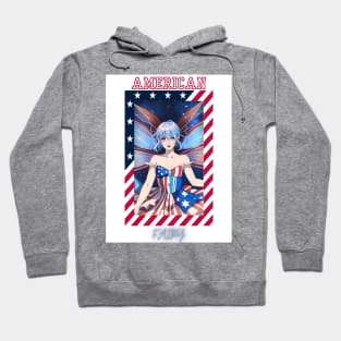 American Patriot Fairy Hoodie